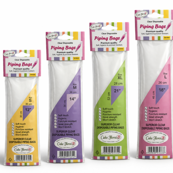 Piping Bags Cake Flora - 5 Pack