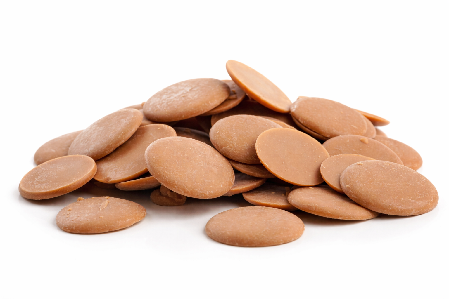 Caramel Orley Discs Caramel Chocolate Discs Orley - Image 1