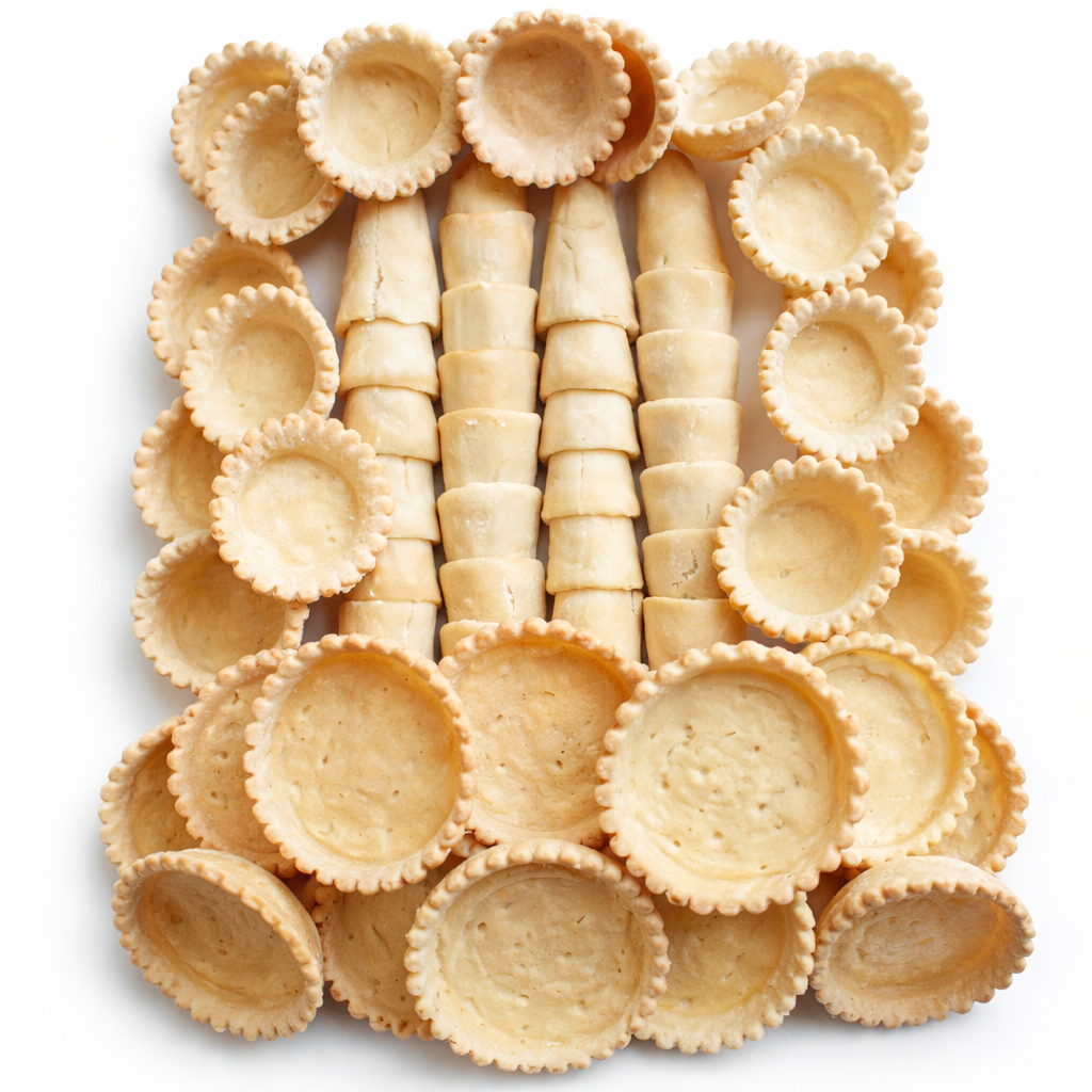 Crust-doppies-quiche-horns Baked Crust - Image 1