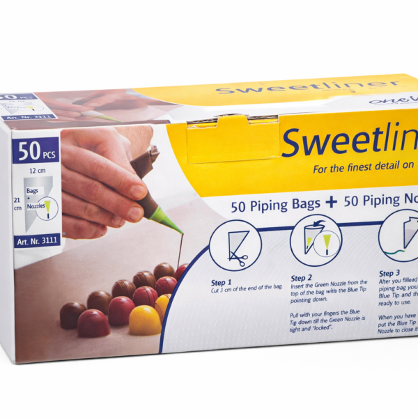 Disposable Piping Bag with Nozzle (Sweetliner)