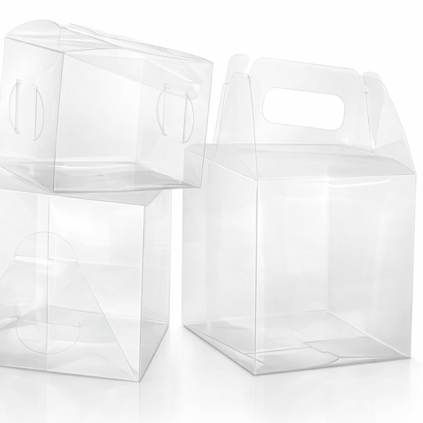 Clear PVC Plastic Cube